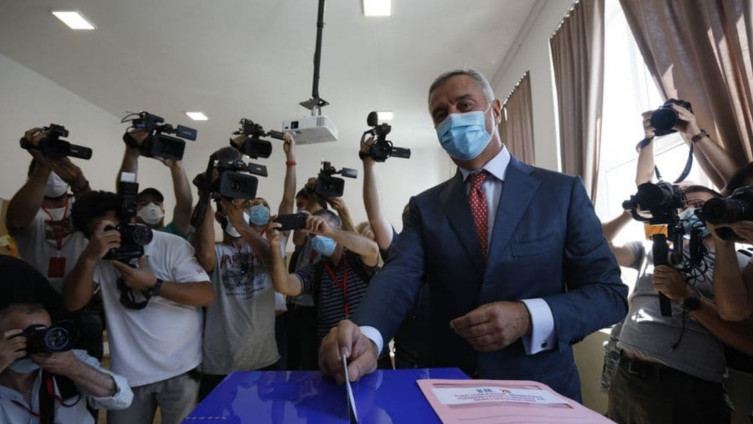 Ѓукановиќ гласаше на изборите во Црна Гора