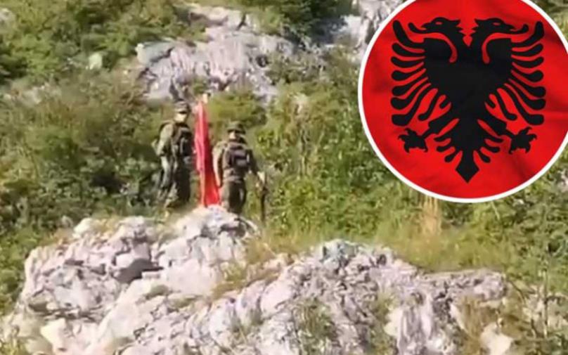 Во Санџак осамна албанско знаме, интервенираше српската војска (видео)