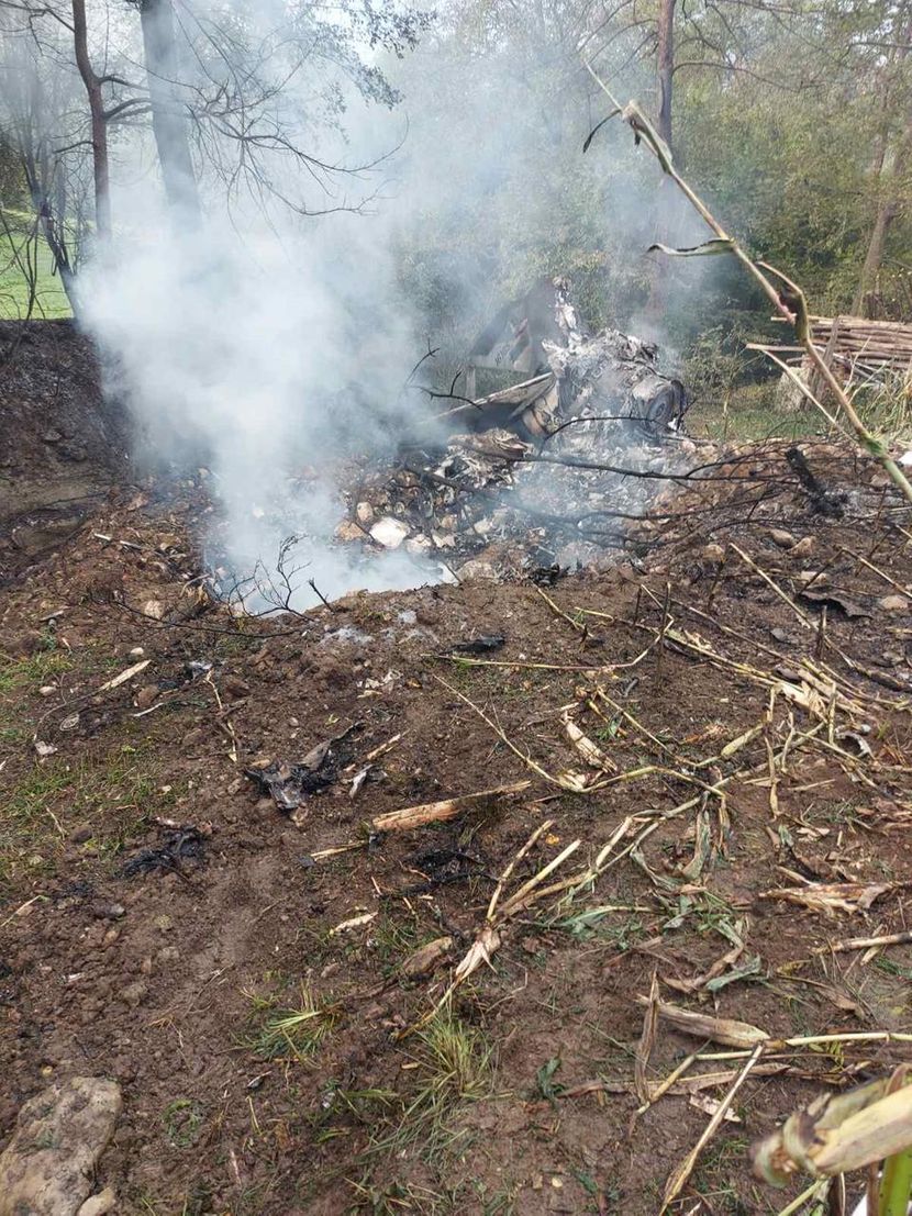 ФОТО: Објавени први фотографии од урнатиот српски воен авион