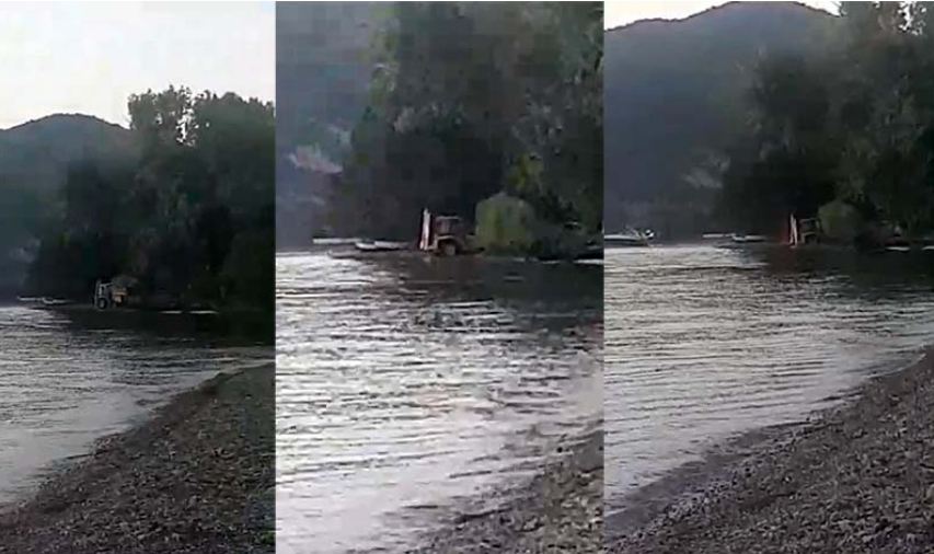 Кујтим Усеини: Багерот што вади песок од Охридското Езеро не е сопственост на „Нефи ИК“