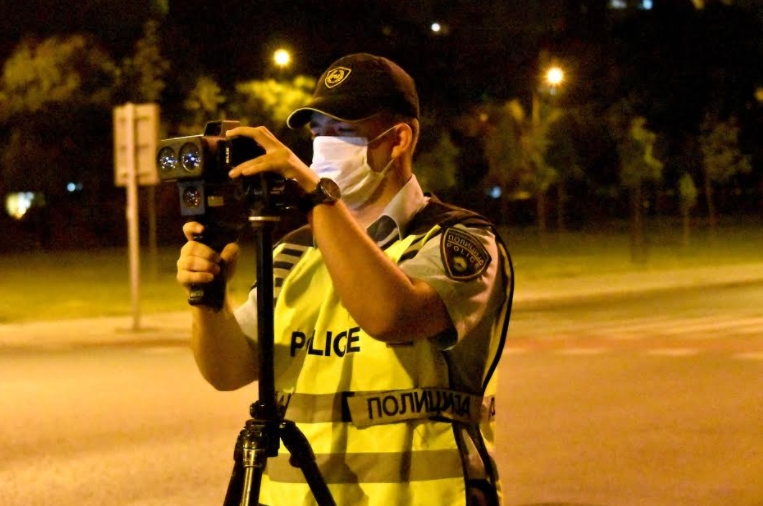 Во Скопје санкционирани 393 возачи, од кои 164 за пречекорена брзина
