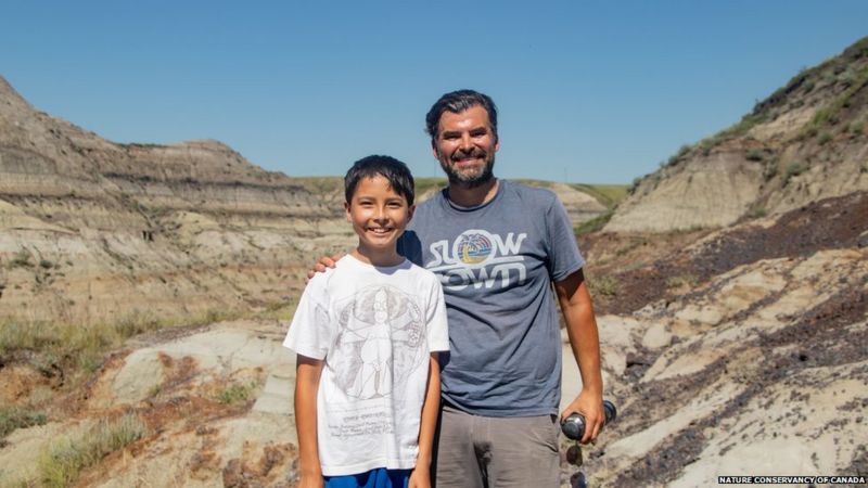 Дете пронајде редок скелет на диносаурус во Канада (ФОТО+ВИДЕО)