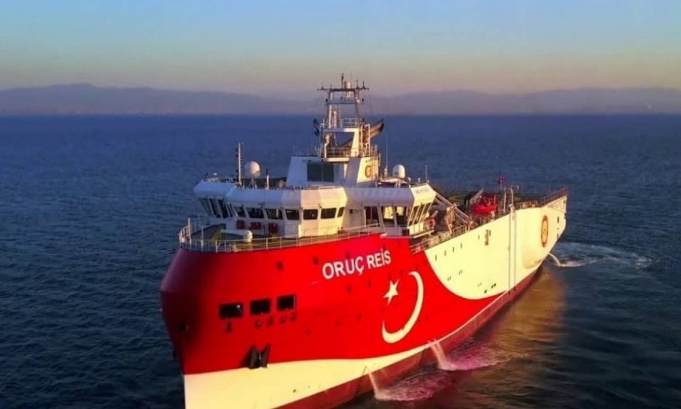 Турскиот брод „Оруч Рејс“ се враќа во Источен Медитеран