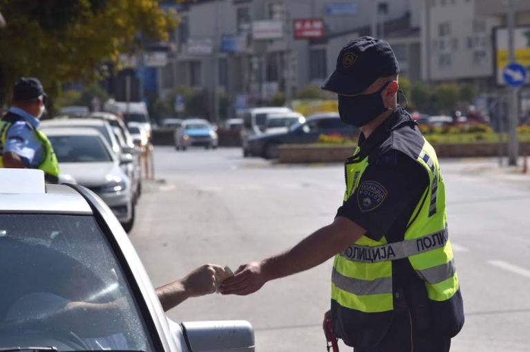 МВР: Санкционирани 331 возач во Скопје
