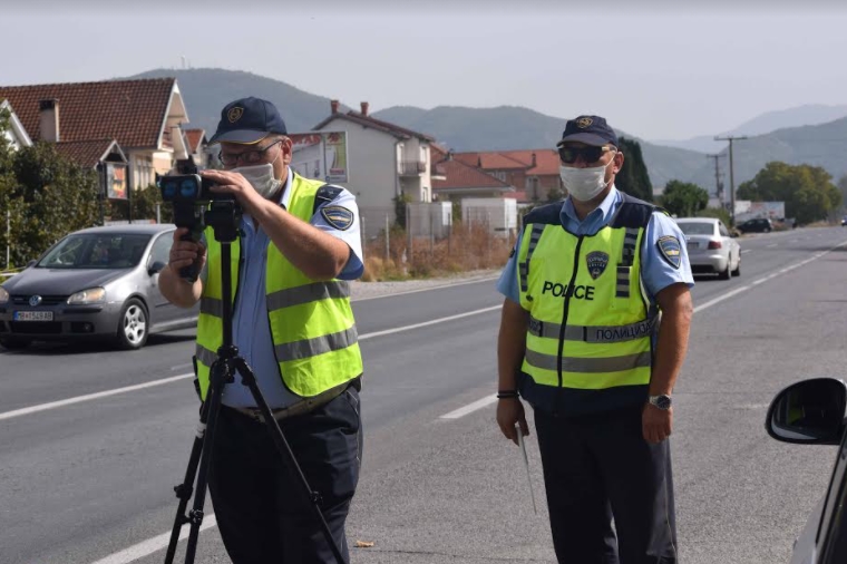 Се полни државната каса: Полицијата казни 200 возачи во Скопје за еден ден