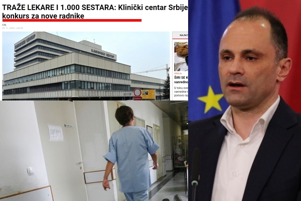 Додека Србија бара над 1.200 здравствени работници во Македонија околу 2.300 седат дома- веќе две недели на улица се и 50-на медицински сестри!