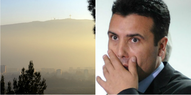 Фијаско на Заев и со аерозагадувањето- не мрдна со прст за почист воздух