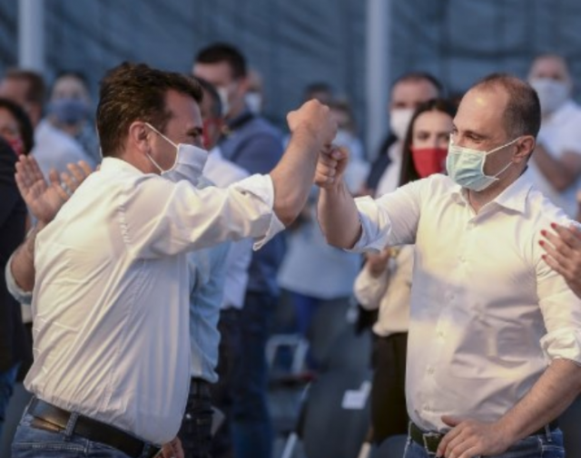ВМРО-ДПМНЕ: Клептоманите Заев и Филипче направија скандал од 4000 вакцини, колку ли ќе украдат од новиот клинички центар од пола милијарда евра?