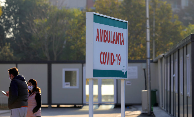 Во ковид центрите во Скопје за 24 часа се хоспитализирани 24 пациенти, вкупно од коронавирус се лекуваaт 473 лица