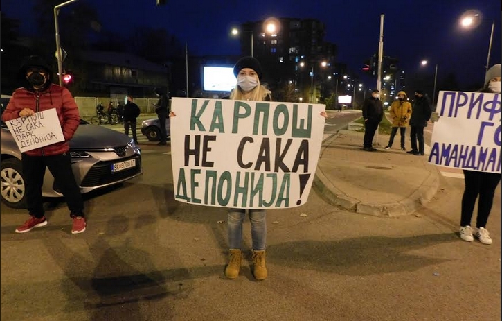 Карпош не сака депонија: Со протест им се дава можност на СДСМ да се исперат од срамот што Шилегов и Богоев им го нанесуваат