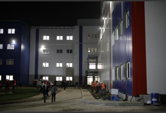 За рекордни четири месеци во Србија изградена ковид болница