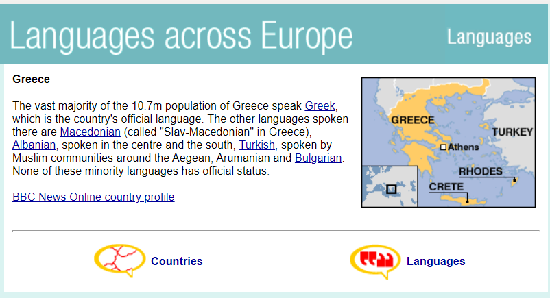 Би-Би-Си: Македонскиот јазик се говори и во Грција