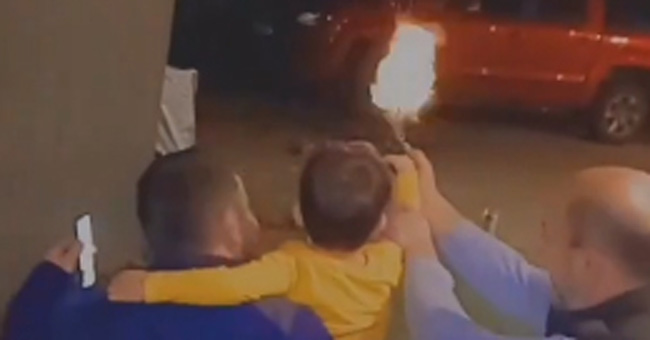 Продолжуваат скандалозните видеа на ТикТок: Мажи учат дете да пука во Тетово (ВИДЕО)