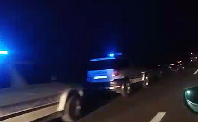 Тешка сообраќајна несреќа вечерва на автопатот Скопје – Тетово, има повредени