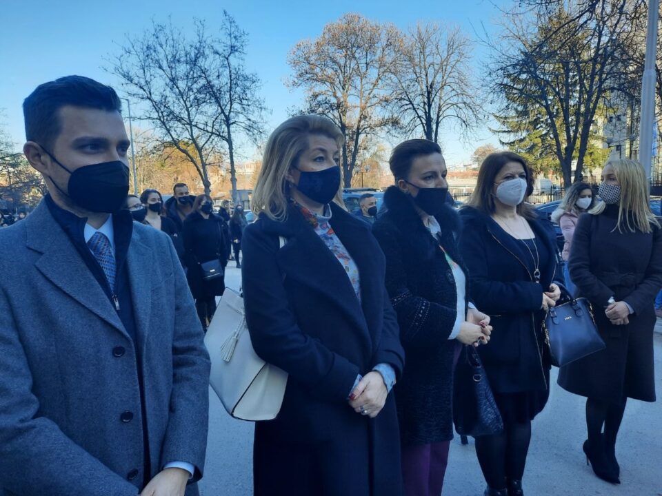 Пешевска: Барањата на граѓаните се и наши барања, излеговме денес да дадеме поддршка на протестот за поддршка на жртвите од групата на телеграм