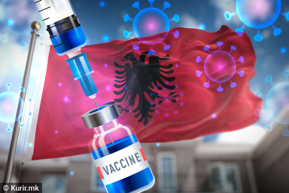 Во Албанија над 100 илјади вакцинирани против Ковид-19