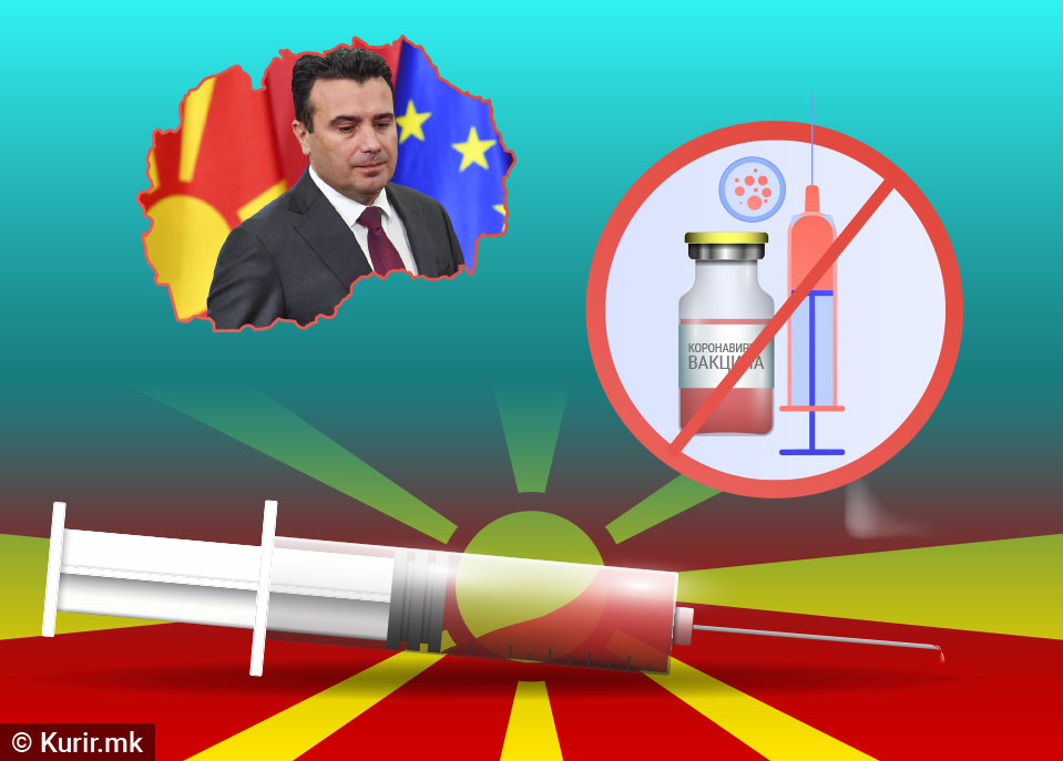 Заев повторно излажа – Вакцинацијата против Ковид-19 во Албанија и БиХ е започната