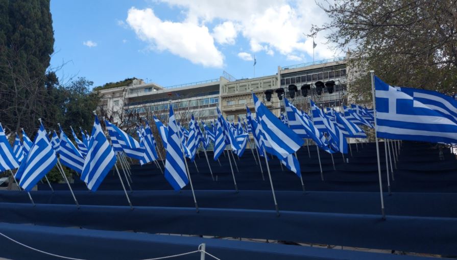 Воена парада во Атина, 200 години од востанието за независност на Грција