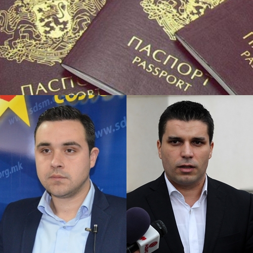 Раководството на СДСМ со бугарски пасоши: Николовски и Костадинов на избирачки список во Софија? (ФОТО)