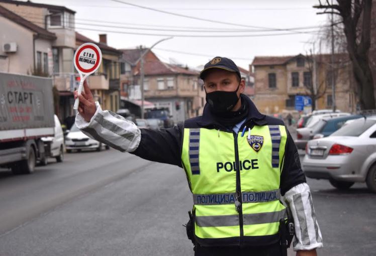 Полицијата казни 141 возач во Скопје, 21 возеле брзо