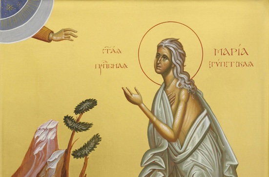 Денес е Преподобна Марија Египетска, по силниот животен пресврт станува една од најголемите подвижнички на црквата