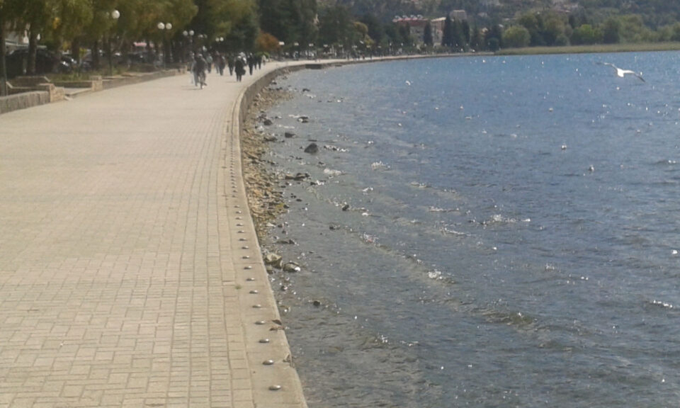 Намален водостојот на Преспанското, а зголемен на Охридското Езеро