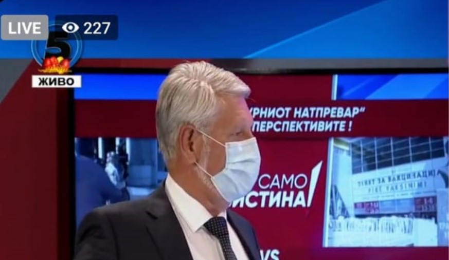 Јакимовски: Ниту еден криминал не е откриен од надлежните органи, туку од опозицијата и под притисок на јавноста