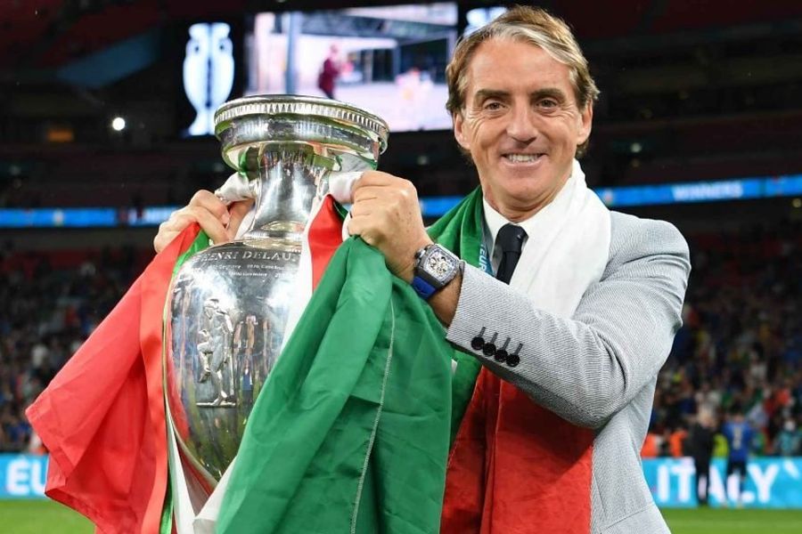Говорот пред големото финале: Како Манчини ги инспирираше Италијанците да слават на „Вембли“ (ВИДЕО)