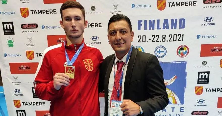 Македонија има јуниорски европски шампион во карате