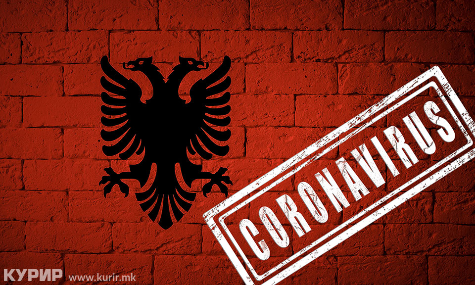 Корона во Албанија: За една недела повеќе од 900 потврдени позитивни случаи со Ковид