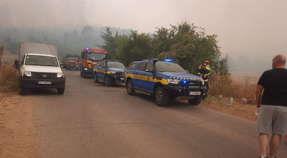 И село Црник загрозено од пожарите во Пехчевско
