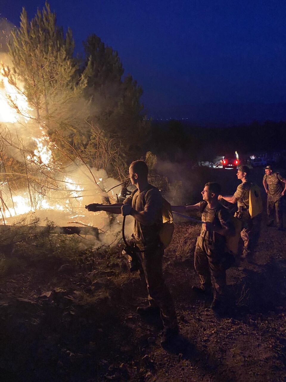 534 полициски службеници ангажирани во последното деноноќие за пожарите