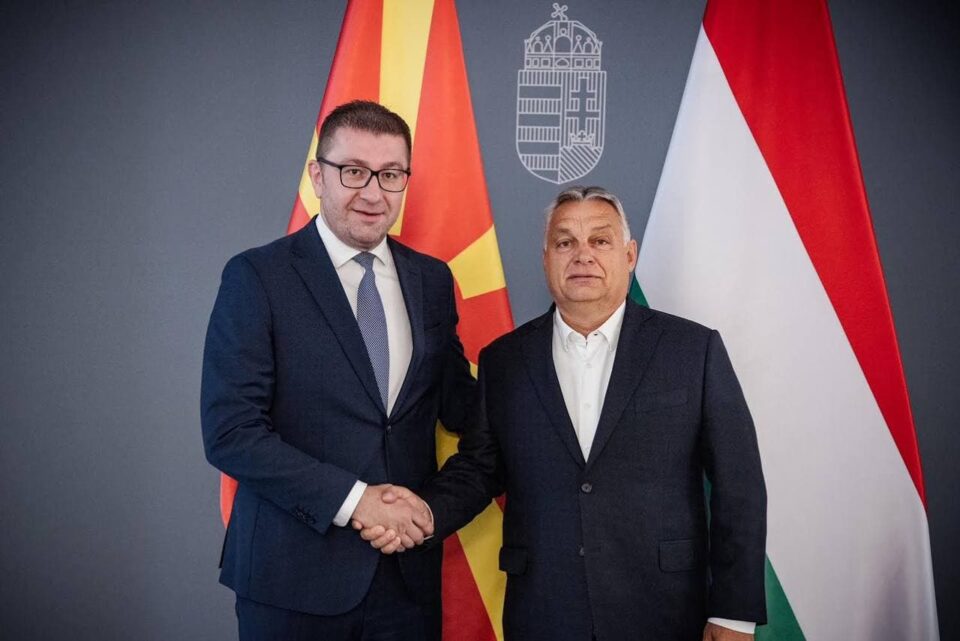 Поддршка од премиерот на Унгарија, Виктор Орбан за ВМРО-ДПМНЕ, Мицкоски и државата