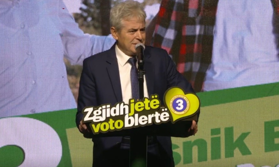 Ахмети: Следните избори влегуваме со премиер Албанец, а потоа претседател на Македонија ќе биде Албанец