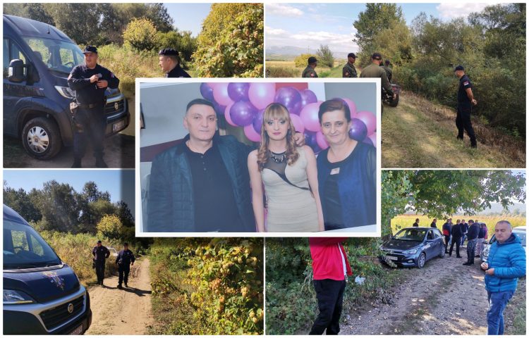 ФОТО: Полицијата пронајде запален автомобилот, се верува дека е на исчезнатото семејство од Алексинац, во близина откриени и тела