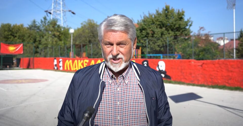Јакимовски ќе ги реконструира сите спортски игралишта во општина Карпош