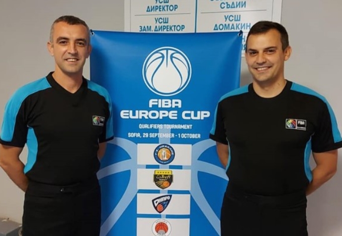 Македонските судии, браќата Митровски испишаа историја во ФИБА купот