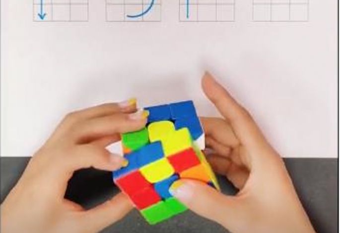 Еве како да составите Рубикова коцка за 10 СЕКУНДИ! (ВИДЕО)