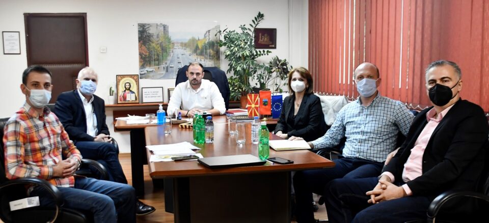 Градоначалникот Ѓорѓиевски оствари средба со првиот човек на АД “Цементарница УСЈЕ”, Борис Хрисафов