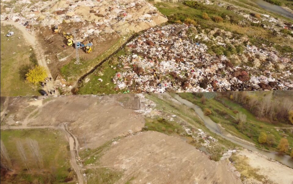 Снимки од дрон: Исчистена најголемата депонија во Ѓорче Петров