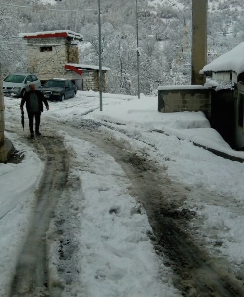 Над 30 сантиметри снег во Голо Брдо, повеќе села без електрична енергија