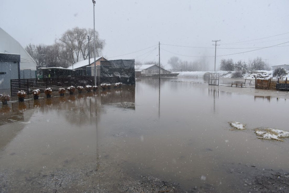 ДВАЕСЕТИНА КУЌИ ПОД ВОДА –  се излееја реките во општина Босилово, поплавени и неколку објекти и ниви