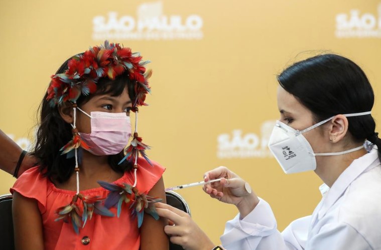 Во Бразил почна вакцинацијата на деца од пет години и повеќе