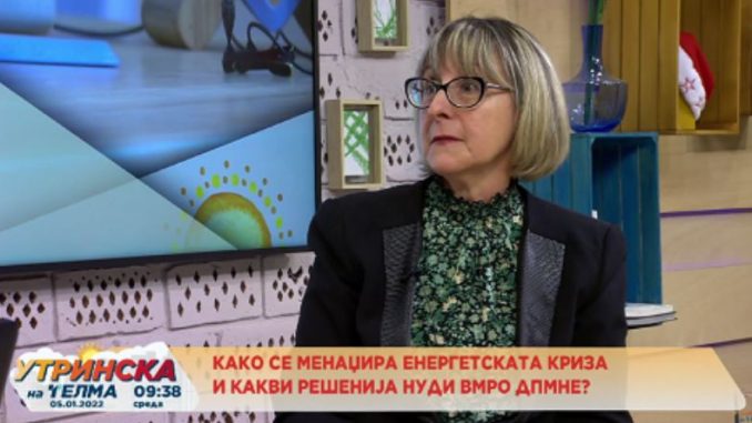 Маркова Велинова: ЕСМ 2020-та година произведе 50% помалку струја од 2011-та, тоа е една од причините зошто имаме енергетска криза