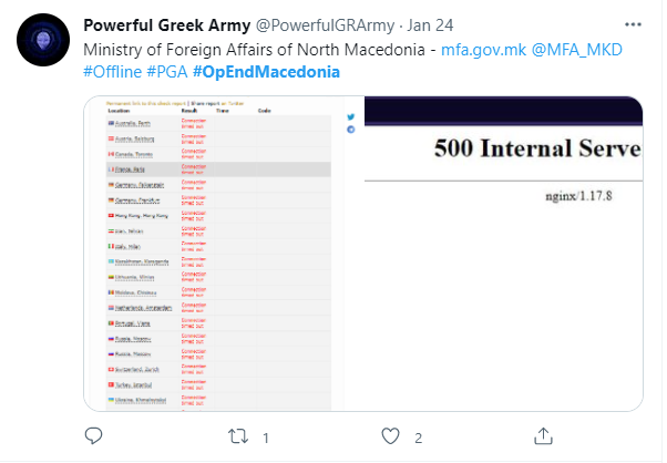Нападите на грчките хакери траат 20 дена: Владата, МБРМ, МНР, Телеком – жртви на „најголемиот сајбер напад“