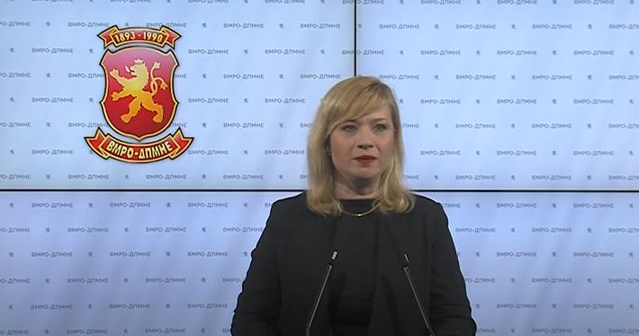 Василевска: Пратеничката група на ВМРО-ДПМНЕ и коалицијата нема да дозволи носење на штетен закон за образовниот процес и целосна партизација во образованието
