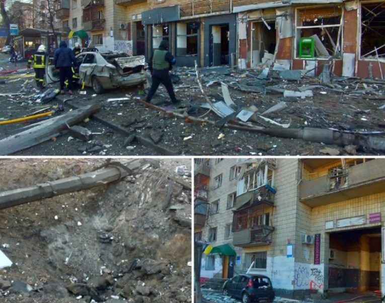 Кличко објави фотографии од улиците на Киев по нападот