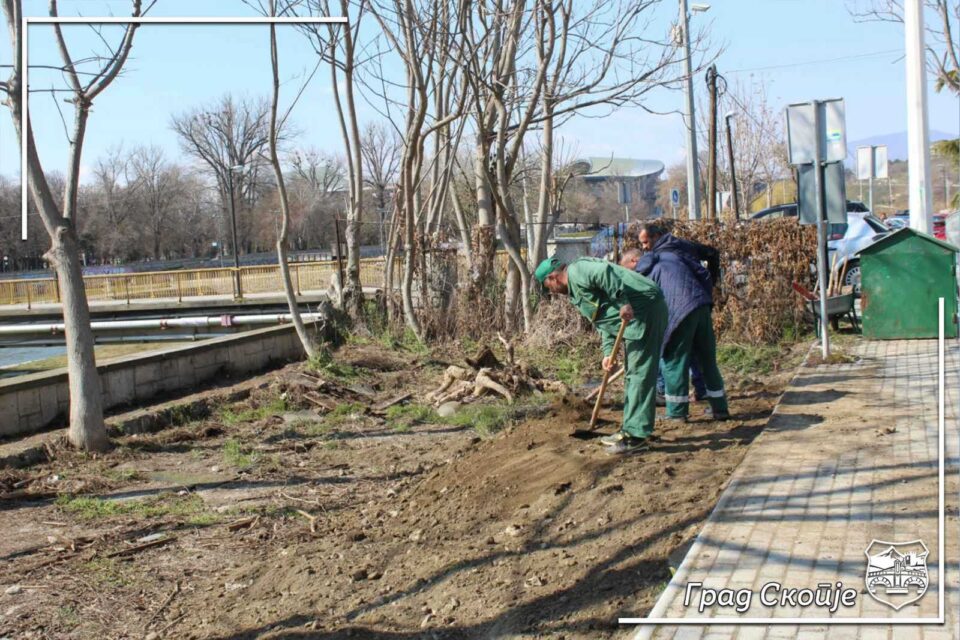 Се формира зелен коридор на улицата Лазар Личеноски