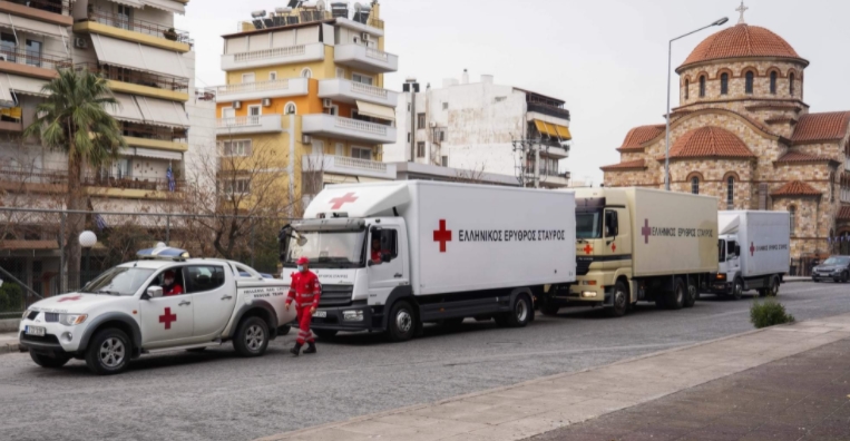 Црвениот крст на Грција испрати 50 тони хуманитарна помош за Украина