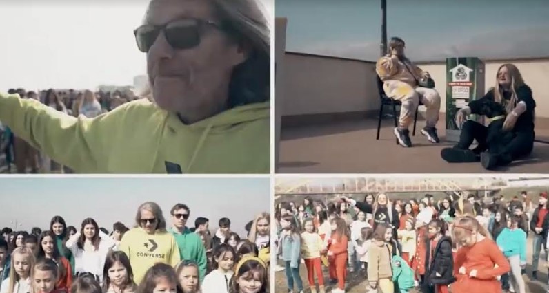 ВИДЕО: Игор Џамбазов, Весна Петрушевска и децата актери објавија еко химна